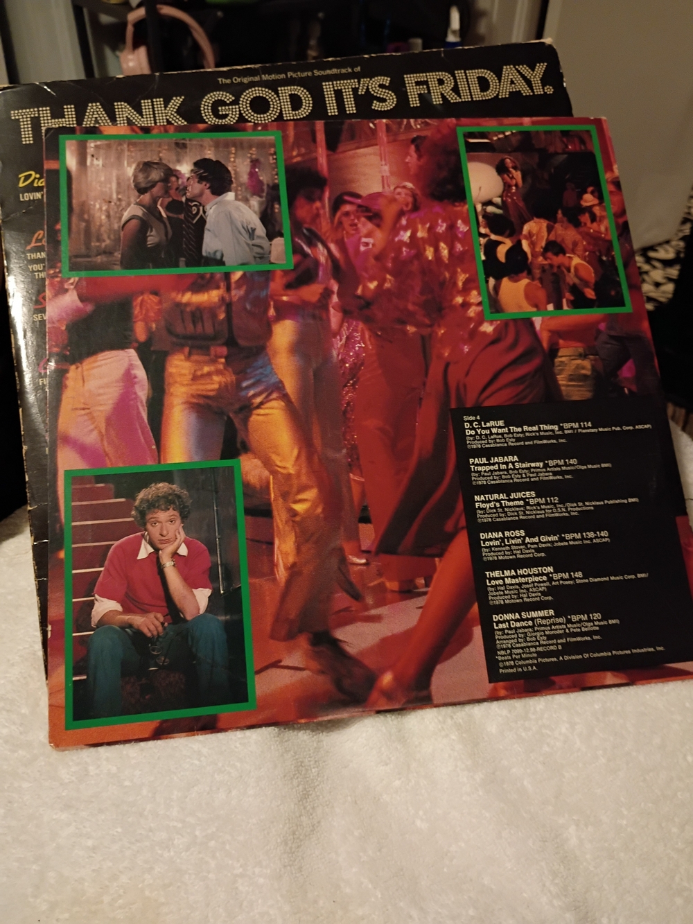 Thank God It's Friday Vinyl Album - Black Cover Art 2 Albums. - Picture 3 of 7